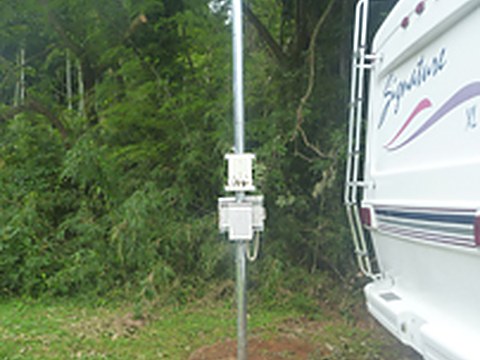 電灯回路引込み工事