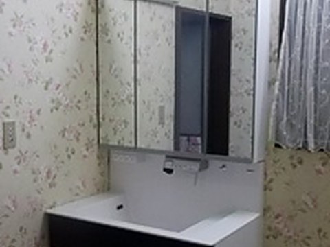 洗面リフォーム工事